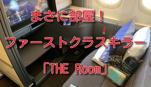 ANA新ビジネス「THE Room（ザ ルーム）」搭乗記とかレビューとか！まさに「部屋」だった(°0°)