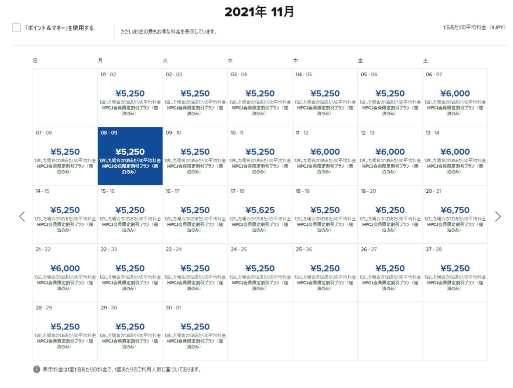 ヒルトンダイヤモンド2024年まで 既存アカウント